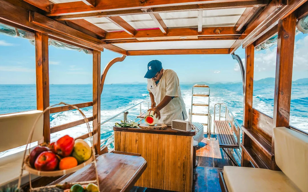 From Krabi: 7 Islands Morning or Sunset Tour by Luxury Longtail Boat Image 5