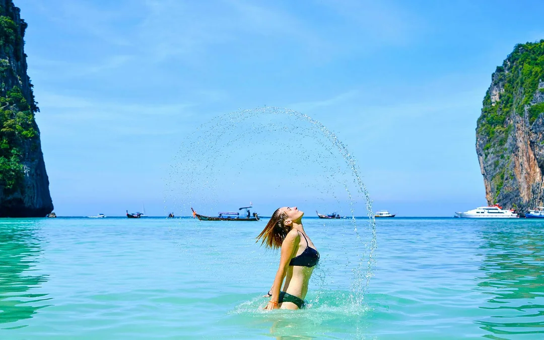 From Krabi: Phi Phi Island & Bamboo Island Day Tour by Speedboat with Lunch & Transfers Image 5