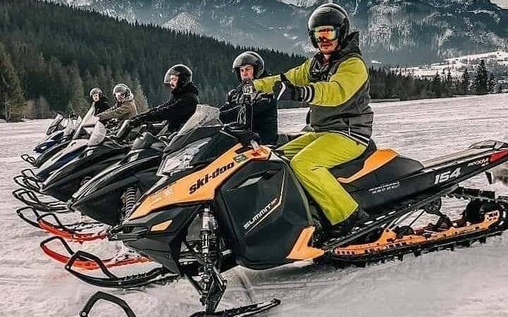 From Krakow: Tatra Mountains Guided Snowmobile Tour with Cheese Tasting and Chocholow Thermal Pools Transfers Image 3