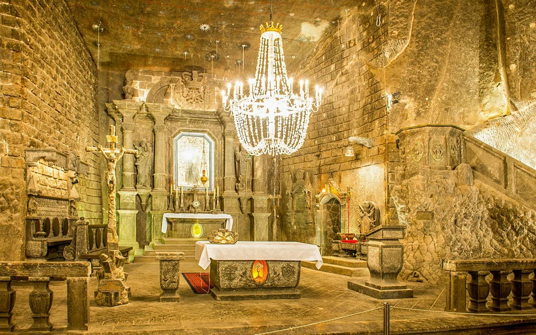 From Krakow: Wieliczka Salt Mine & Oskar Schindler's Factory Guided Tour Image 1