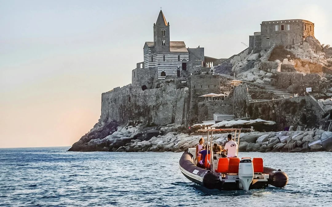 From La Spezia: Cinque Terre Guided Boat Tour with Skipper Image 3