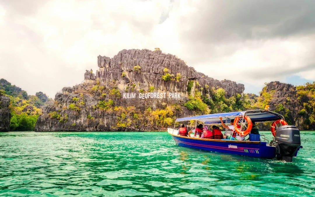 From Langkawi: Kilim Geoforest Park Mangrove and Island-Hopping Cruise with Hotel Transfers and Lunch Image 1
