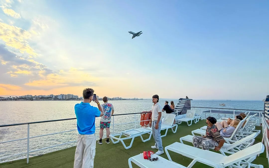 From Larnaca: Disco Sunset Cruise Image 6