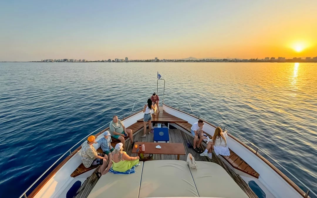 From Larnaca: Sunset Cruise with Wine Image 6