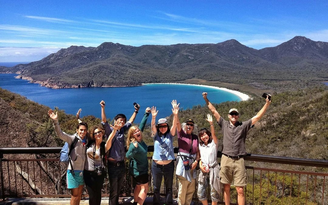 From Launceston: Day Tour to Hobart via Wineglass Bay Image 1
