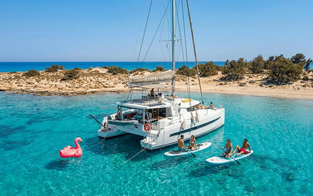 From Lerapetra: Chrissi Island Afternoon Luxury Catamaran Cruise Image 1