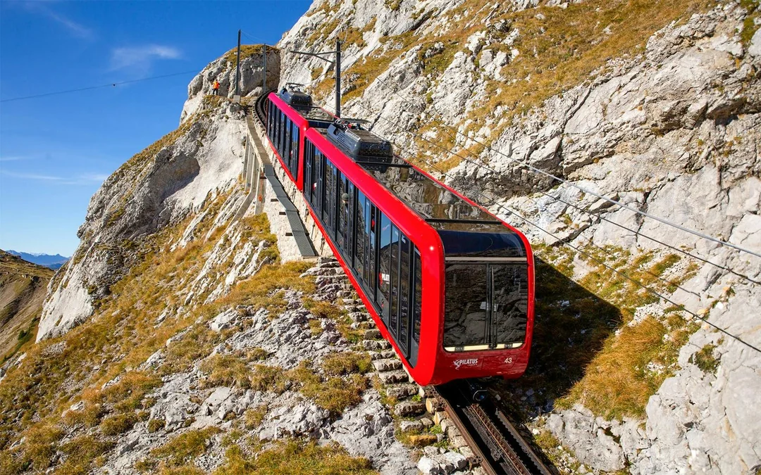 From Lucerne: Mount Pilatus Golden Round Trip Tickets with Boat Cruise Image 9