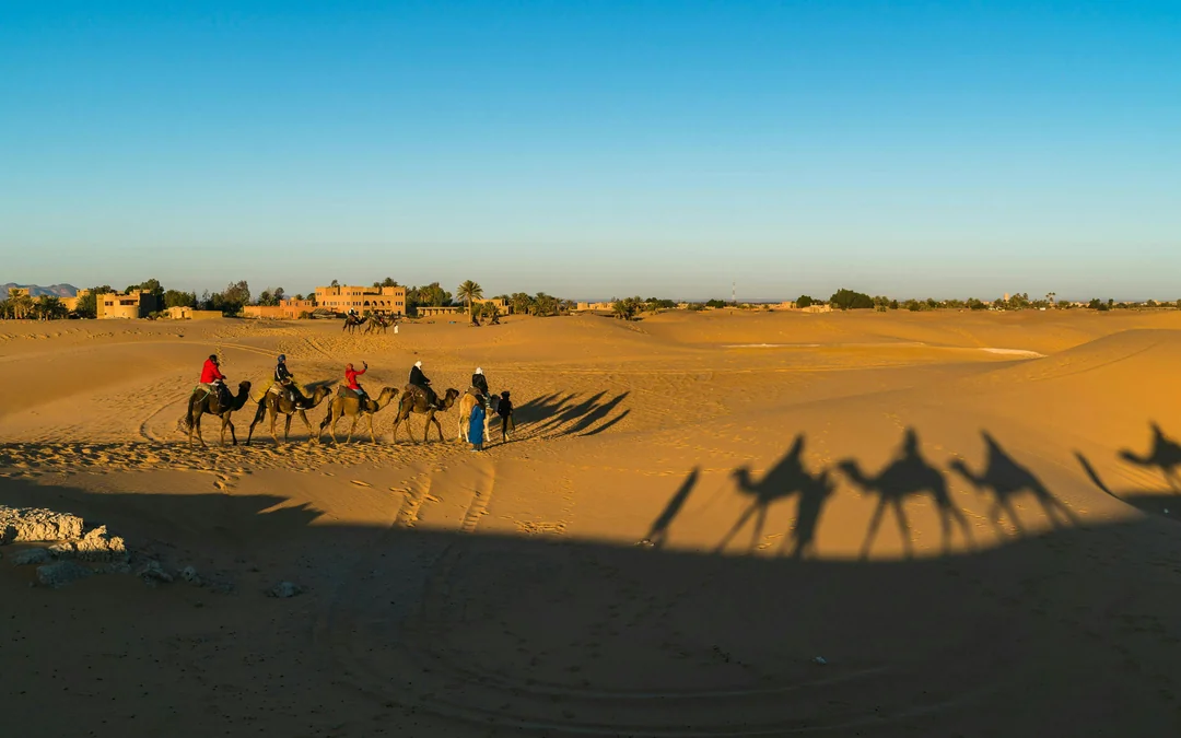 From Marrakesh to Fes 4-Day Merzouga Desert Tour with Camel Trek, Sandboarding & Atlas Mountains Image 1