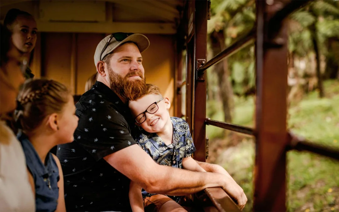From Melbourne: Puffing Billy Steam Train Half-Day Tour with Transfers Image 2
