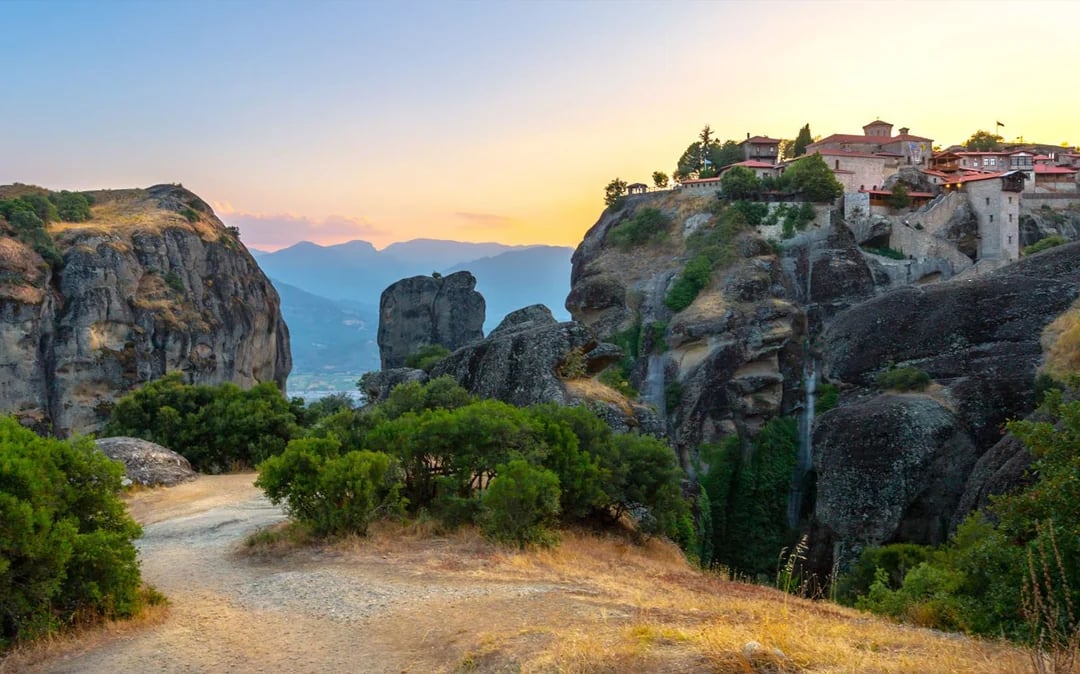 From Meteora: Hidden Trails Guided Hiking Tour with Monastery Stops Image 4