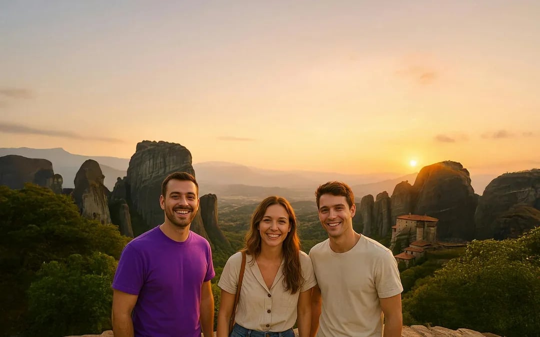 From Meteora: Monasteries & Caves Morning or Sunset Guided Tour Image 6