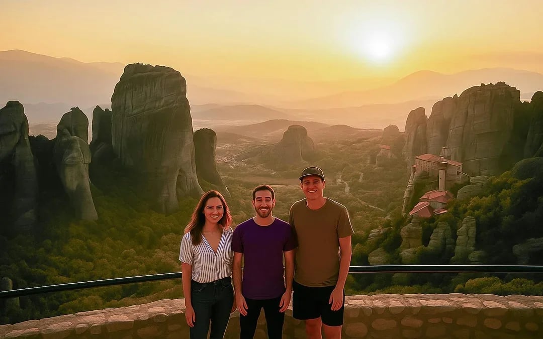 From Meteora: Monasteries & Caves Morning or Sunset Guided Tour Image 9