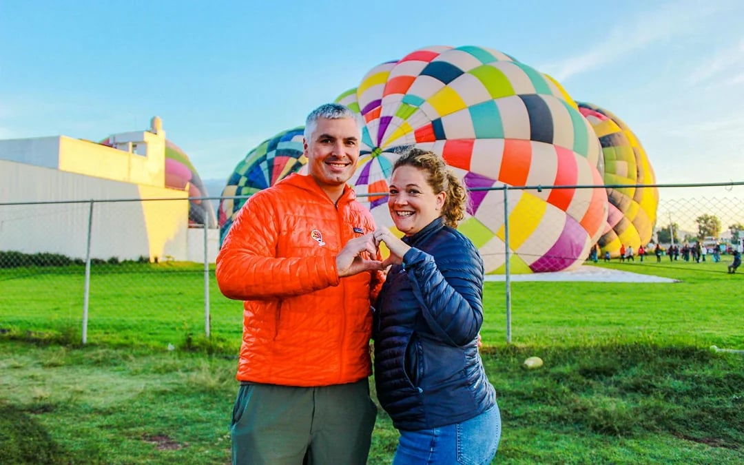 From Mexico City: Teotihuacán Hot Air Balloon Flight with Cave Breakfast Image 3