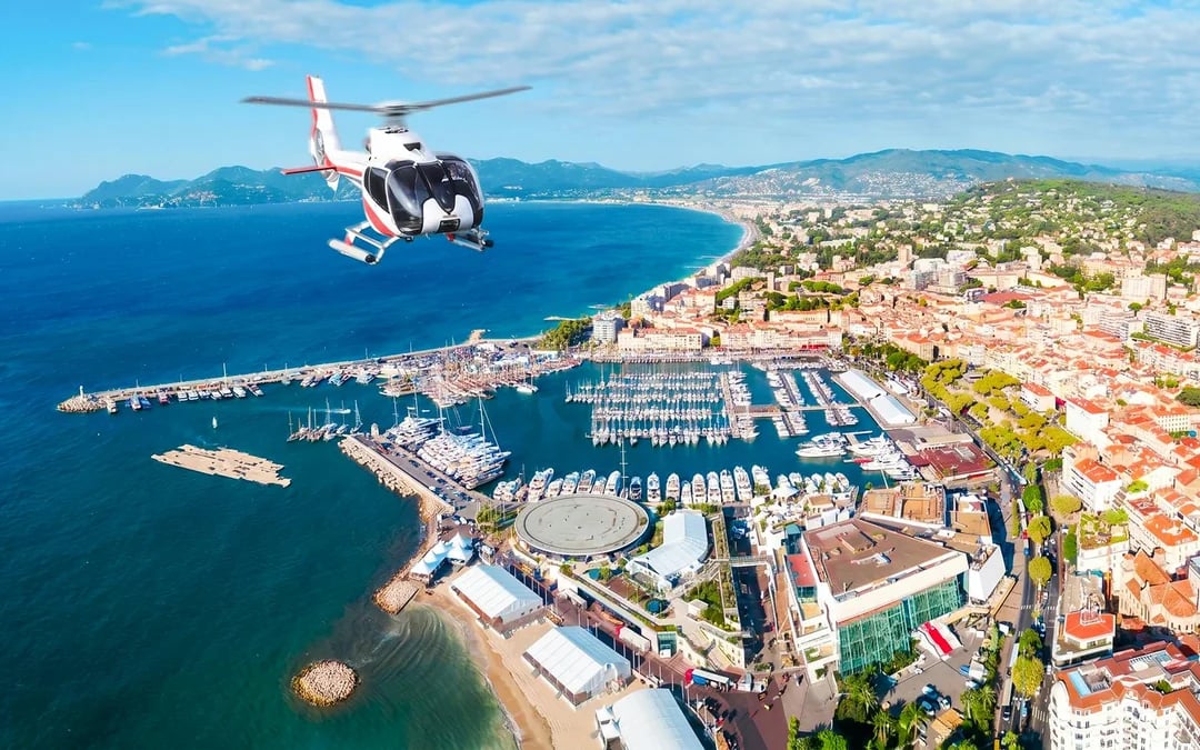 From Monaco: Shared Helicopter Panoramic Tour Image 1
