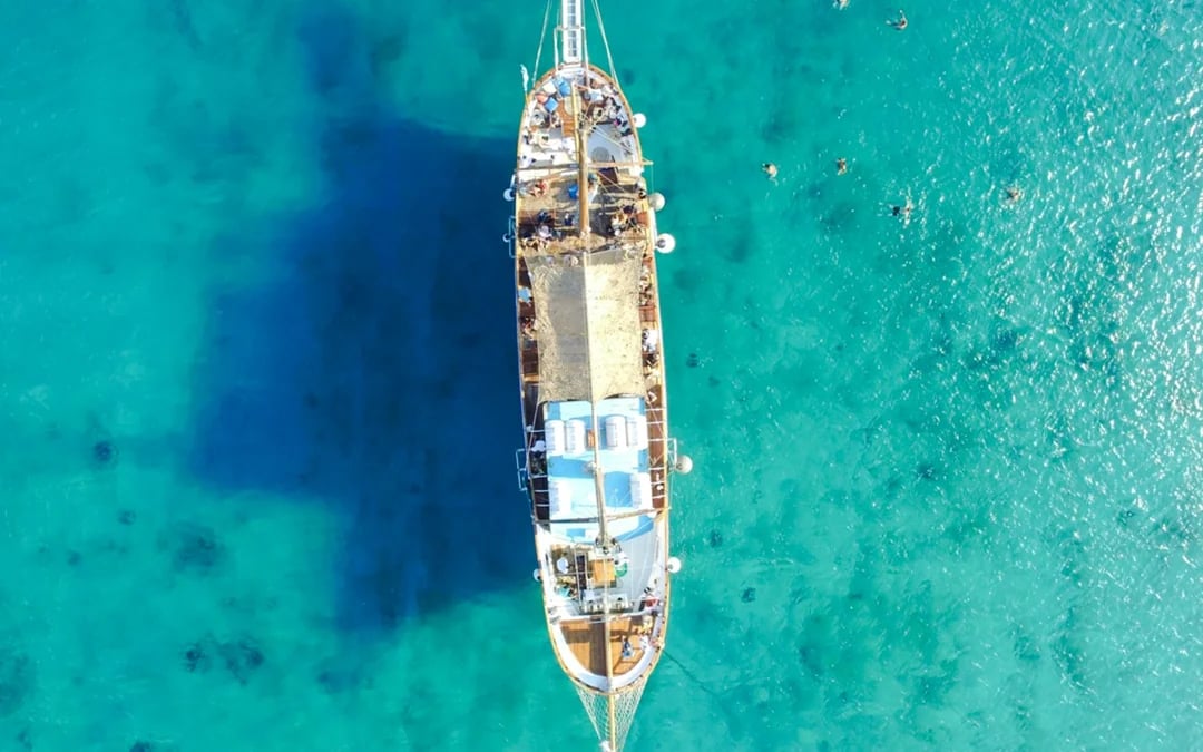 From Mykonos: Rhenia and Delos Cruise with Lunch, Guided Delos Tour and Hotel Transfers Image 9