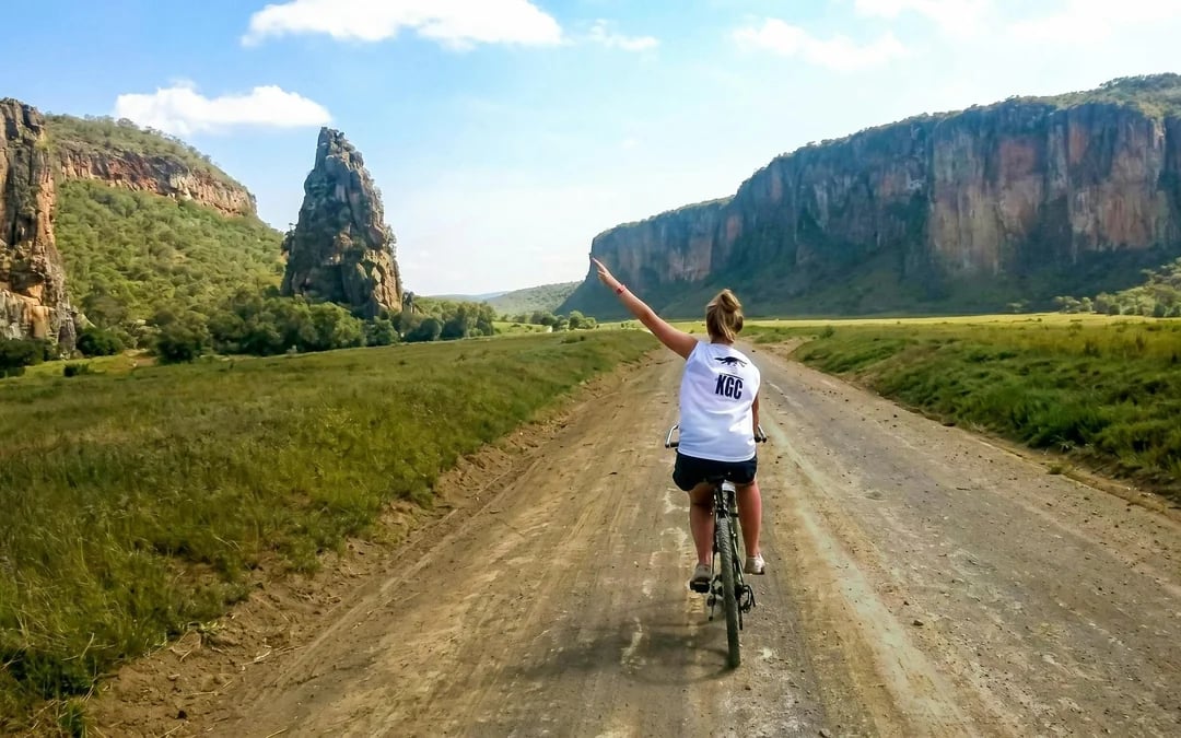 From Nairobi: Hell's Gate Biking & Hiking with Lake Naivasha Boat Ride Image 2