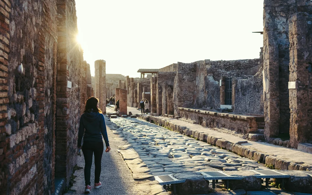 From Naples: Pompeii Entry Tickets with Shuttle Transfers Image 1
