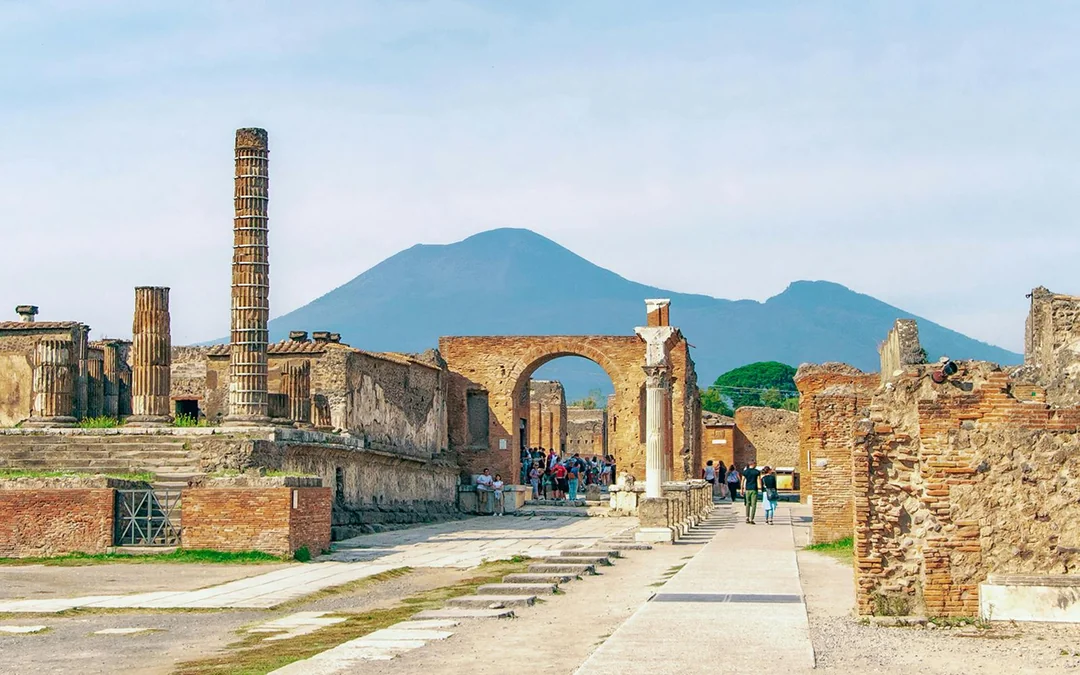 From Naples: Pompeii, Herculaneum & Vesuvius Day Trip with Transfers Image 2