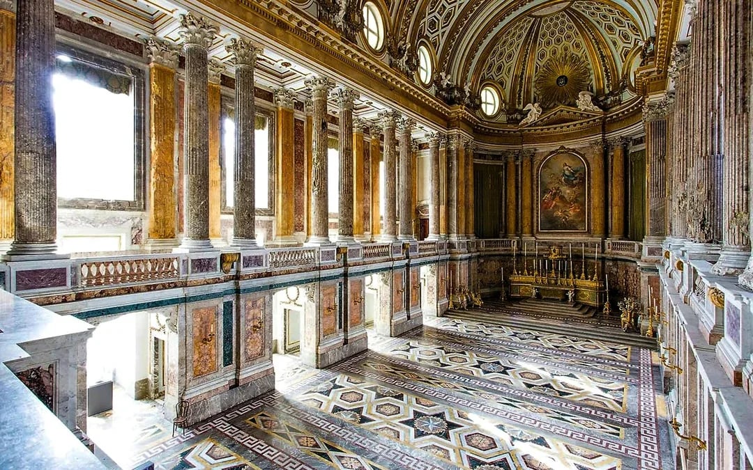 From Naples: Royal Palace of Caserta Tickets with Round-Trip Train and Audio Guide Image 8