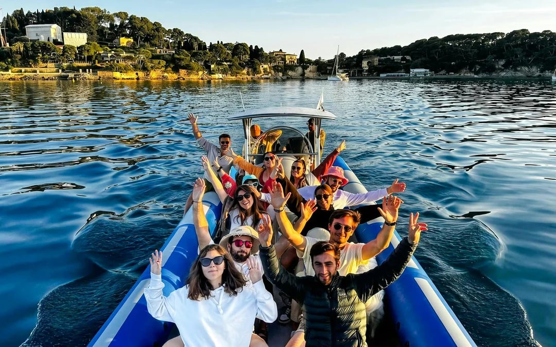 From Nice: Sunrise Boat tour with Breakfast and Snorkeling Image 2