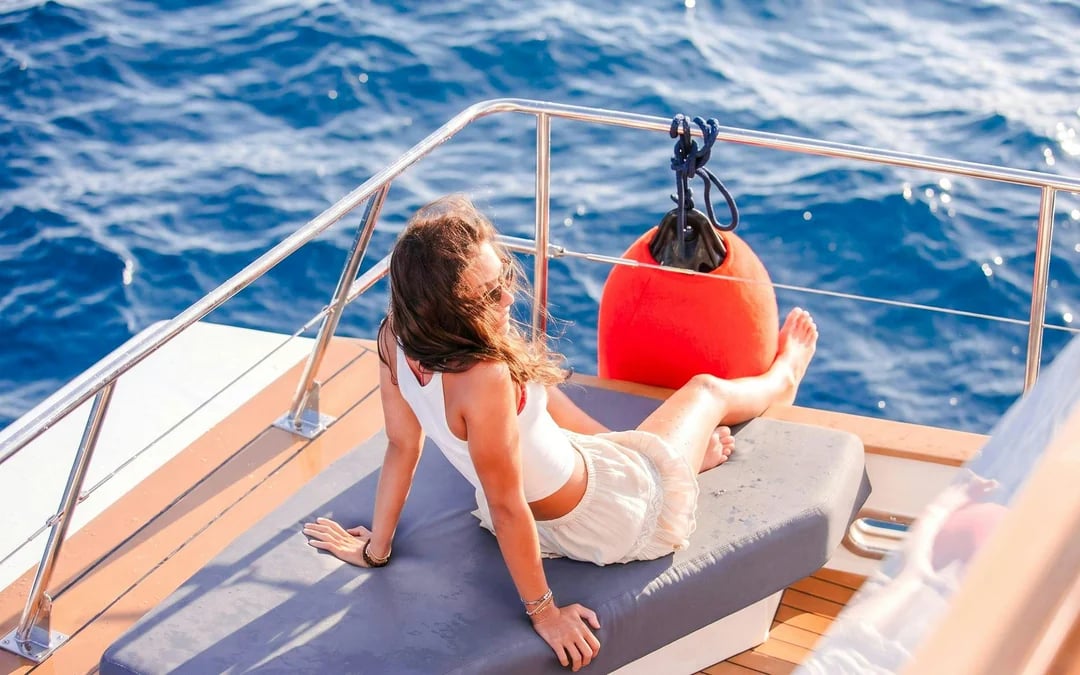 From Nice: Sunset Catamaran Cruise with Apéritif and Snorkeling Image 5