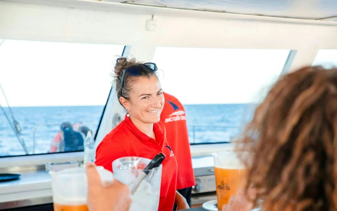 From Nice: Sunset Catamaran Cruise with Apéritif and Snorkeling Image 7