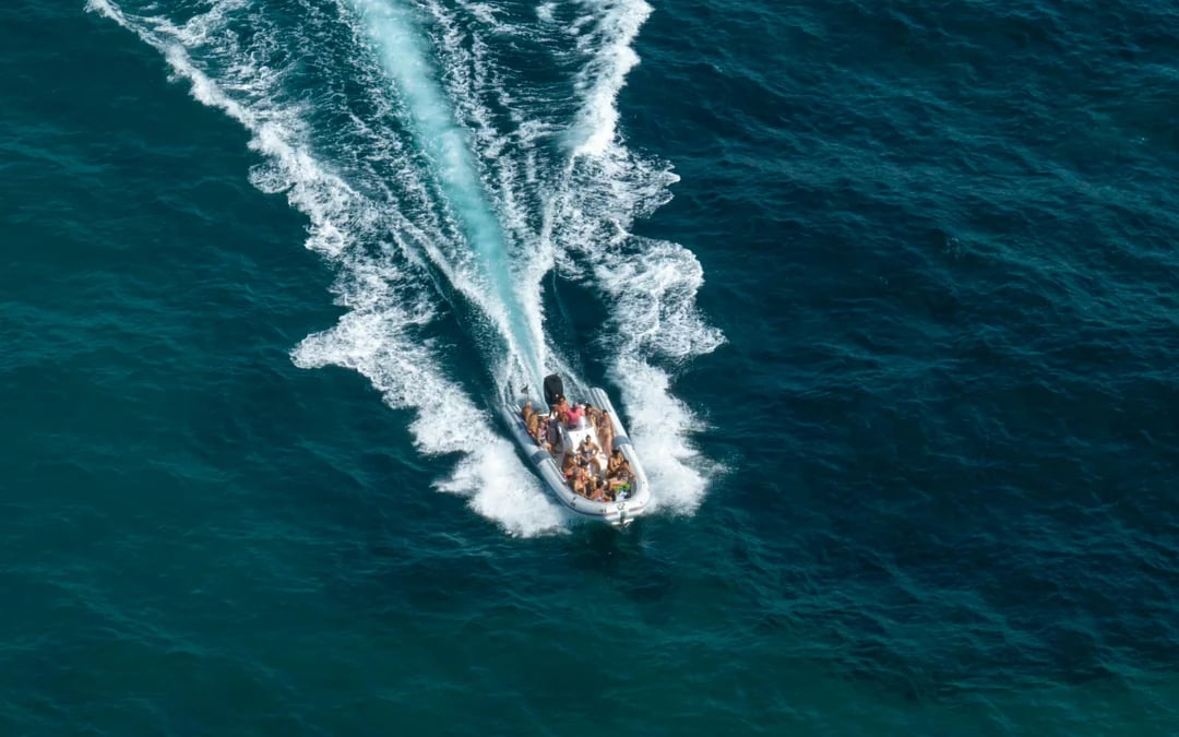 From Olbia: dinghy tour with snorkeling at Tavolara Image 1