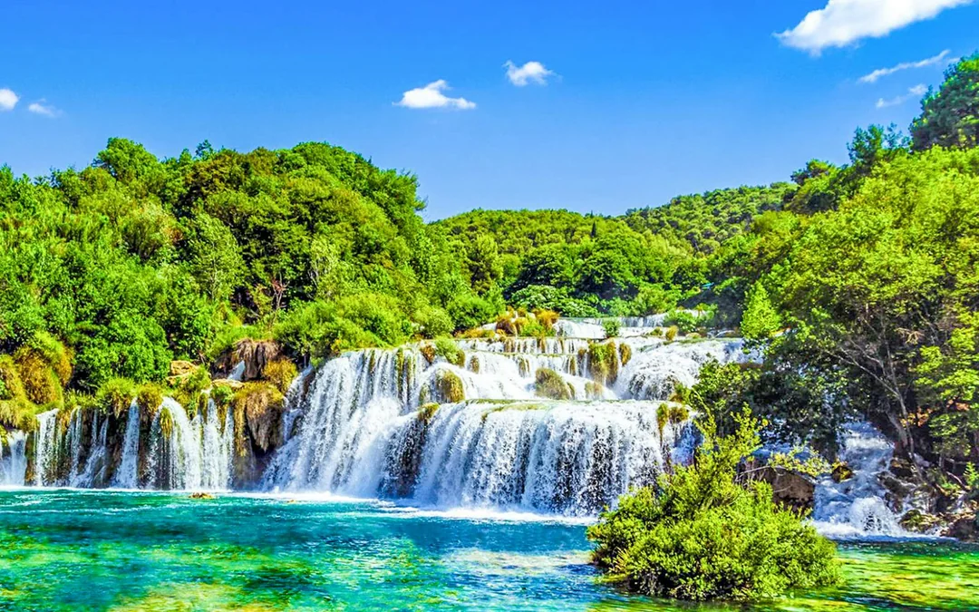 From Omiš: Krka National Park Guided Day Trip with Boat Ride and Swimming Image 8