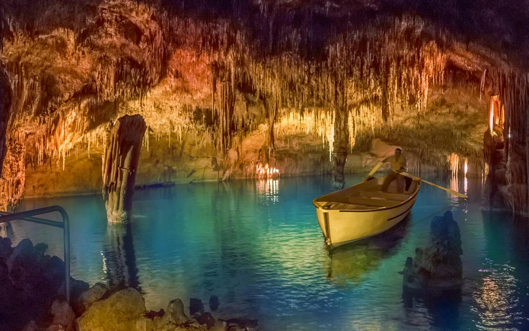 From Palma: Caves of Drach Entrance, Music Concert, and Boat Trip Image 1