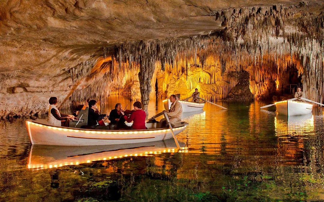 From Palma: Caves of Drach Entrance, Music Concert, and Boat Trip Image 2