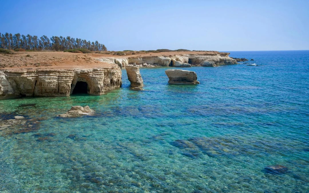 From Paphos: Aphrodite’s Akamas Blue Lagoon Bus & Boat Tour with Waterslide Image 7