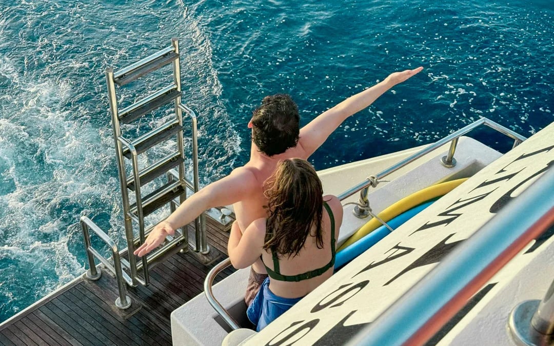 From Paphos: Blue Lagoon Afternoon Cruise with Swim, BBQ & Wine Image 3
