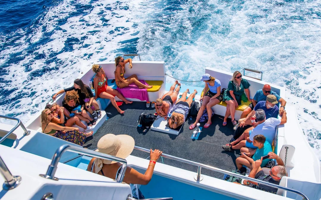 From Paphos: Blue Lagoon, Aphrodite's Baths & Sea Caves Day Trip Image 6