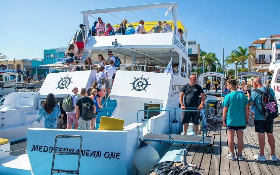 From Paphos: Blue Lagoon Cruise with Bus Transfer Image 2