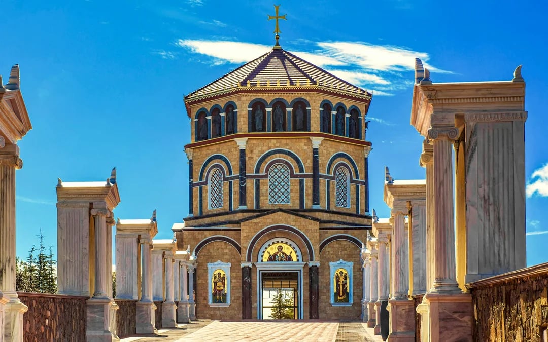 From Paphos: Troodos Villages, Omodos & Kykkos Monastery Tour Image 1