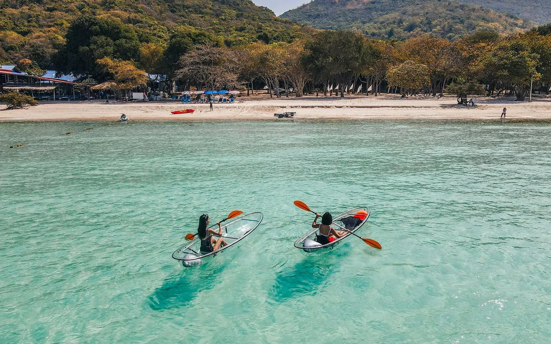 From Pattaya: Koh Larn Island Day Trip with Beach Activities & Drone Photos Image 2