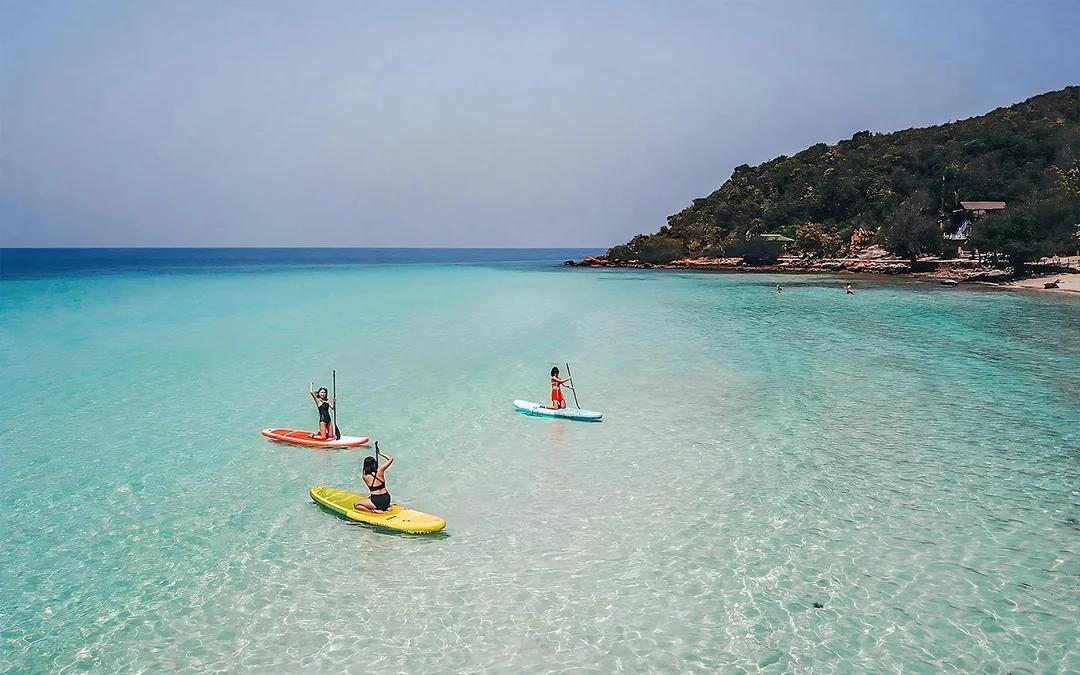 From Pattaya: Koh Larn Island Day Trip with Beach Activities & Drone Photos Image 5