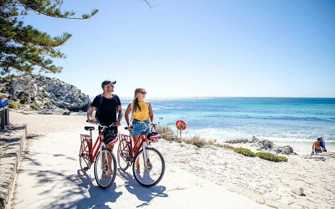 From Perth: Rottnest Island Bike & Guided Return Ferry Tour Image 4
