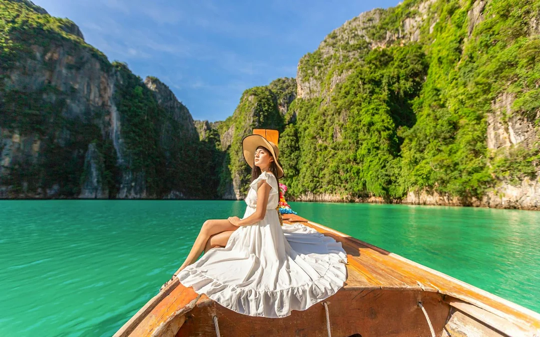 From Phi Phi: Maya Bay Custom Private Longtail Boat Tour with Snorkeling Image 1