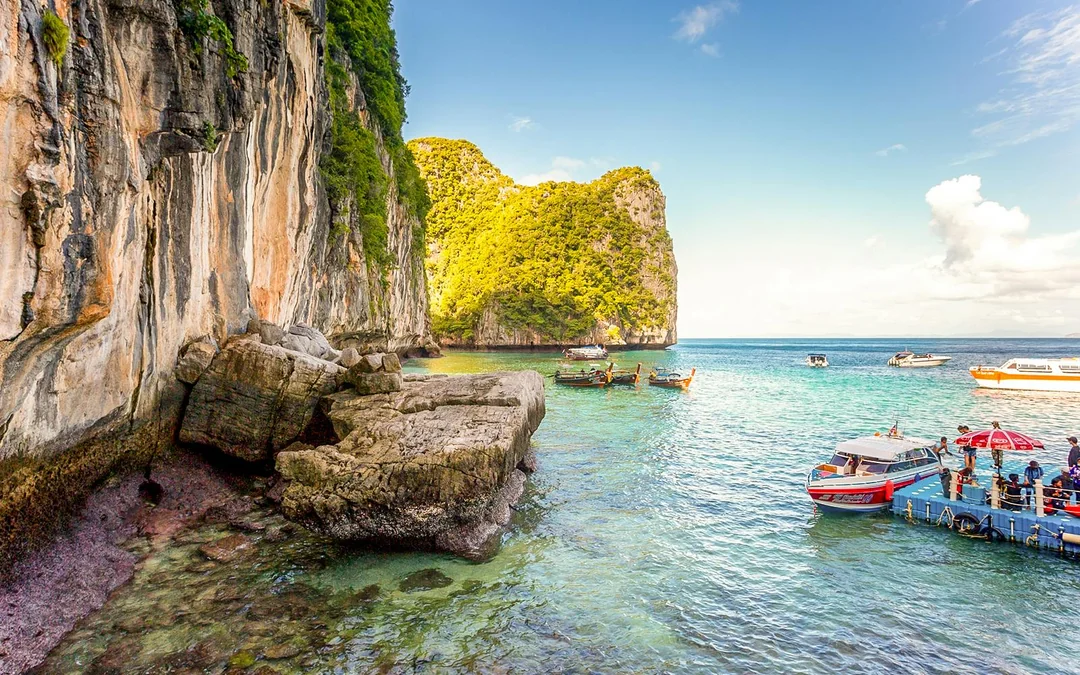 From Phi Phi: Maya Bay Custom Private Longtail Boat Tour with Snorkeling Image 3