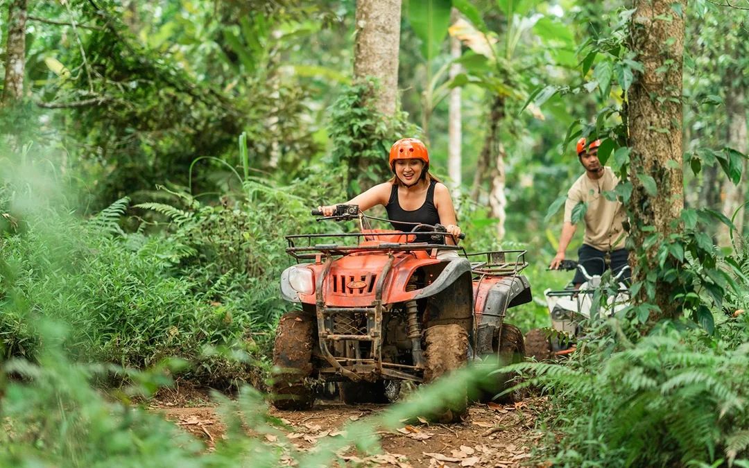 From Phuket: Bamboo Rafting, ATV Ride with Elephant Trekking & Bathing Experience Image 3