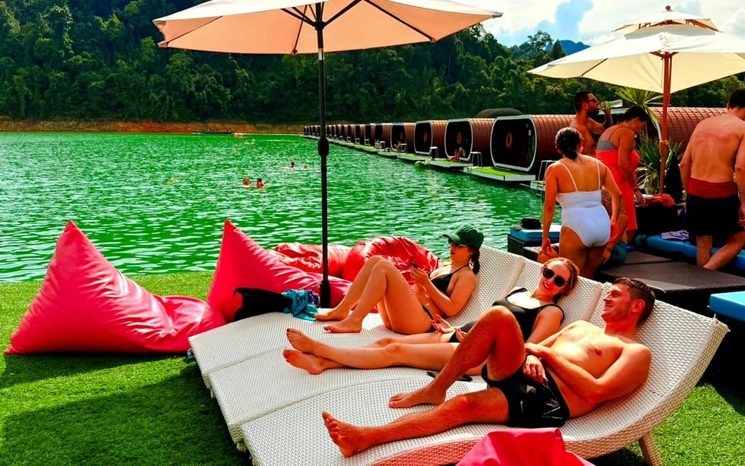 From Phuket: Cheow Lan Lake Day Trip with Long-Tail Boat, Diamond Cave & Kayaking Image 6