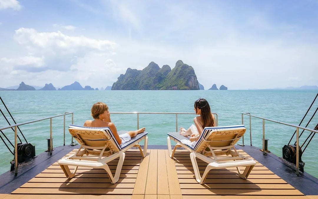 From Phuket: James Bond Island & Phang Nga Bay Sunset Cruise Tour by Luxury Catamaran with Meals & Transfers Image 10