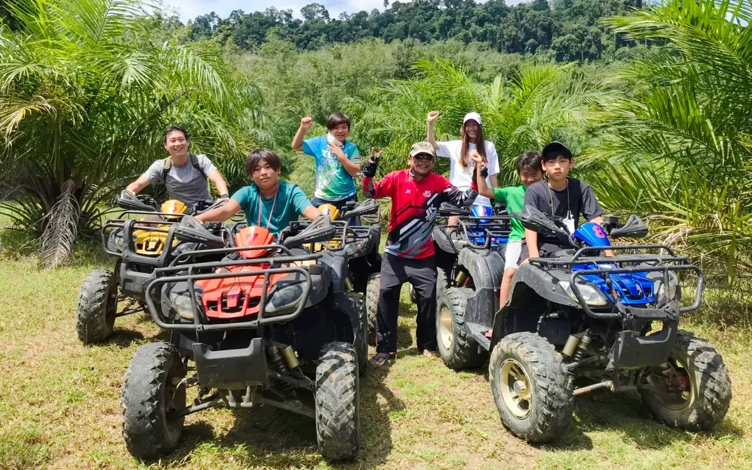 From Phuket: Khao Lak ATV Tour, Waterfall and Lunch with Hotel Transfers Image 3