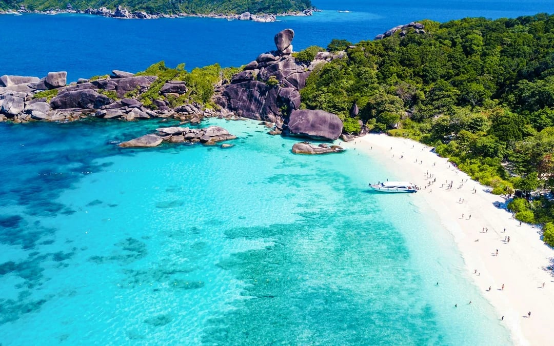 From Phuket or Khao Lak: Similan Islands Snorkeling Day Trip with Transfers & Meals Image 1