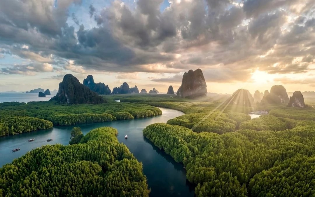 From Phuket: Phang Nga Bay Sea Cave Canoeing and James Bond Island Big Boat Tour with Buffet Lunch Image 8