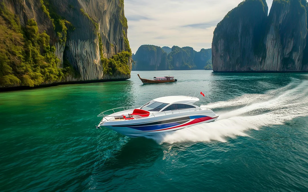 From Phuket: Phi Phi Island & Maya Bay Tour by Speedboat with Lunch & Hotel Transfers Image 2