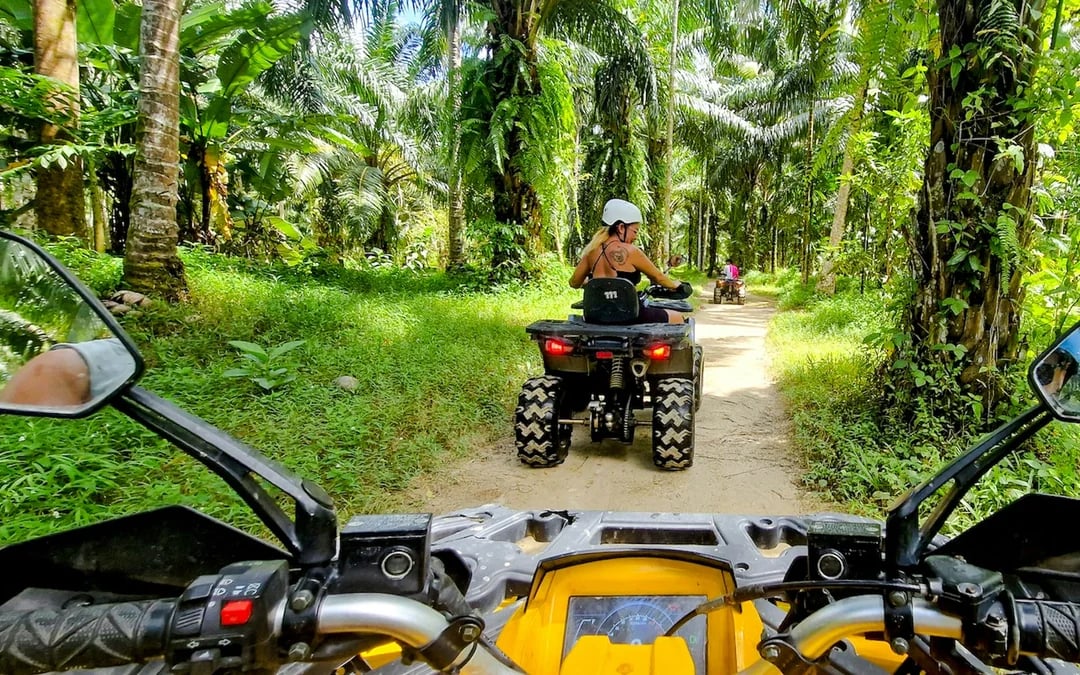 From Phuket: Private Khao Lak Day Trip with Bamboo Rafting, ATV Ride and Lunch Image 8