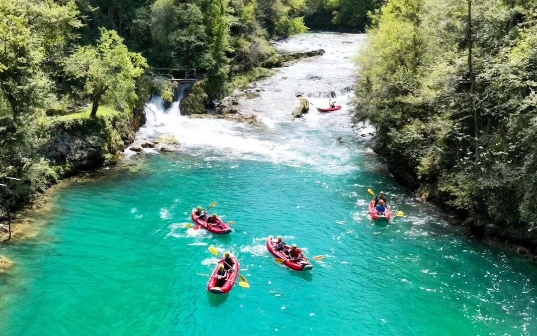 From Plitvice Lakes: Mrežnica Canyon Waterfalls Kayaking Adventure Image 2