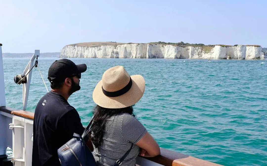 From Poole: Jurassic Coast and Old Harry Rocks Circular Cruise Image 4